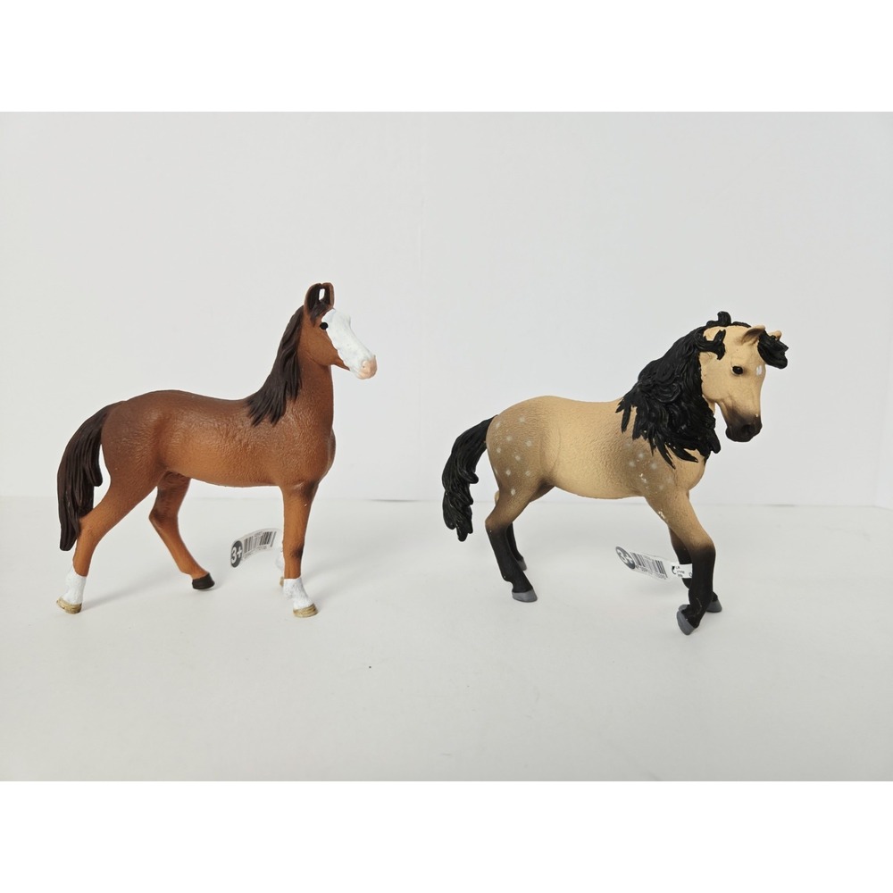 Schleich horse pair Marwari Andalusian Mare